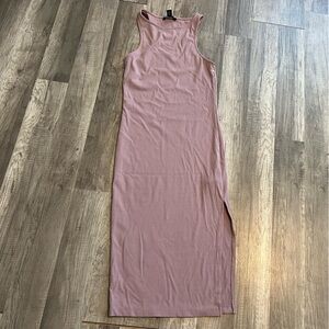Pink forever 21 body tight dress